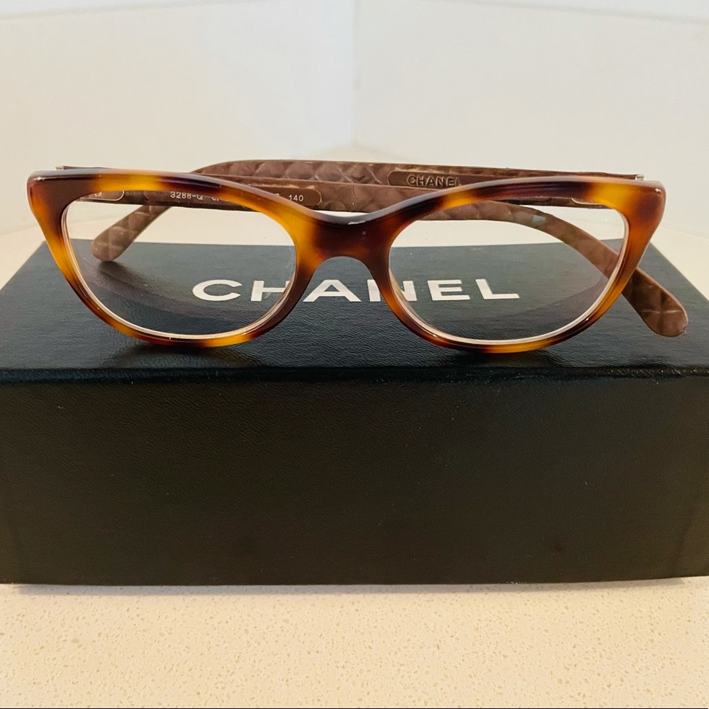 Chanel Womens Eyeglasses 3288Q-1295 in Tortoise